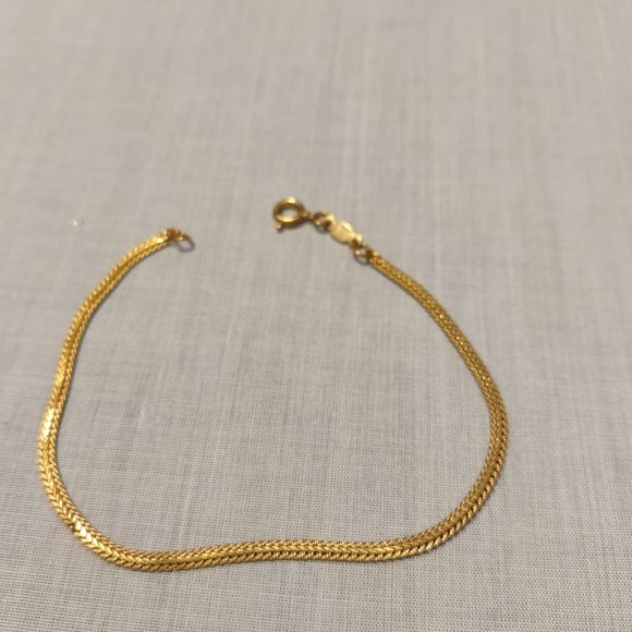 14K Gold Plated Bracelet - Picture 2 of 2
